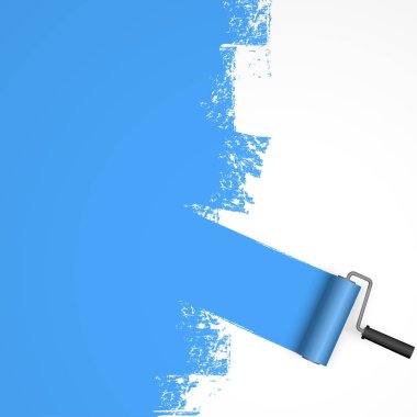 işaretleme ile boya rulo kavramı