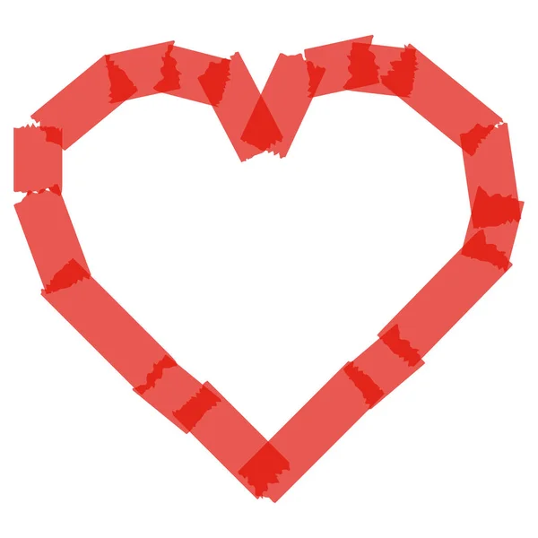 Walentynki miłość serca — Wektor stockowy