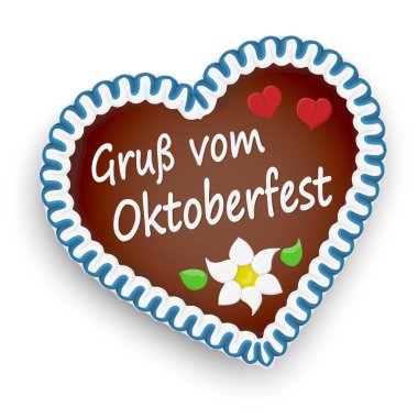Gingerbread kalp Oktoberfest 2019 2020