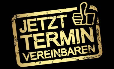 altın damga şimdi toplantı düzenlemek (Almanca)