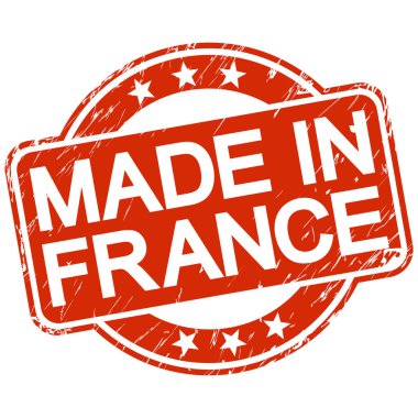 kırmızı çizik Fransa 'da yapılmış.