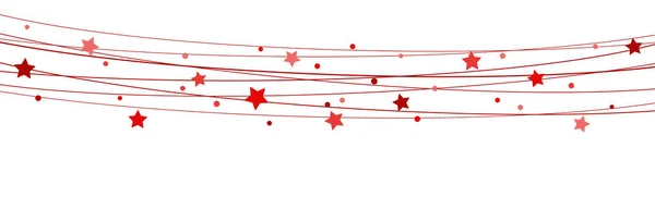 Plik Wektorowy Eps Pokazujący Gwiazdy Tle Strun Boże Narodzenie Kolorze — Wektor stockowy