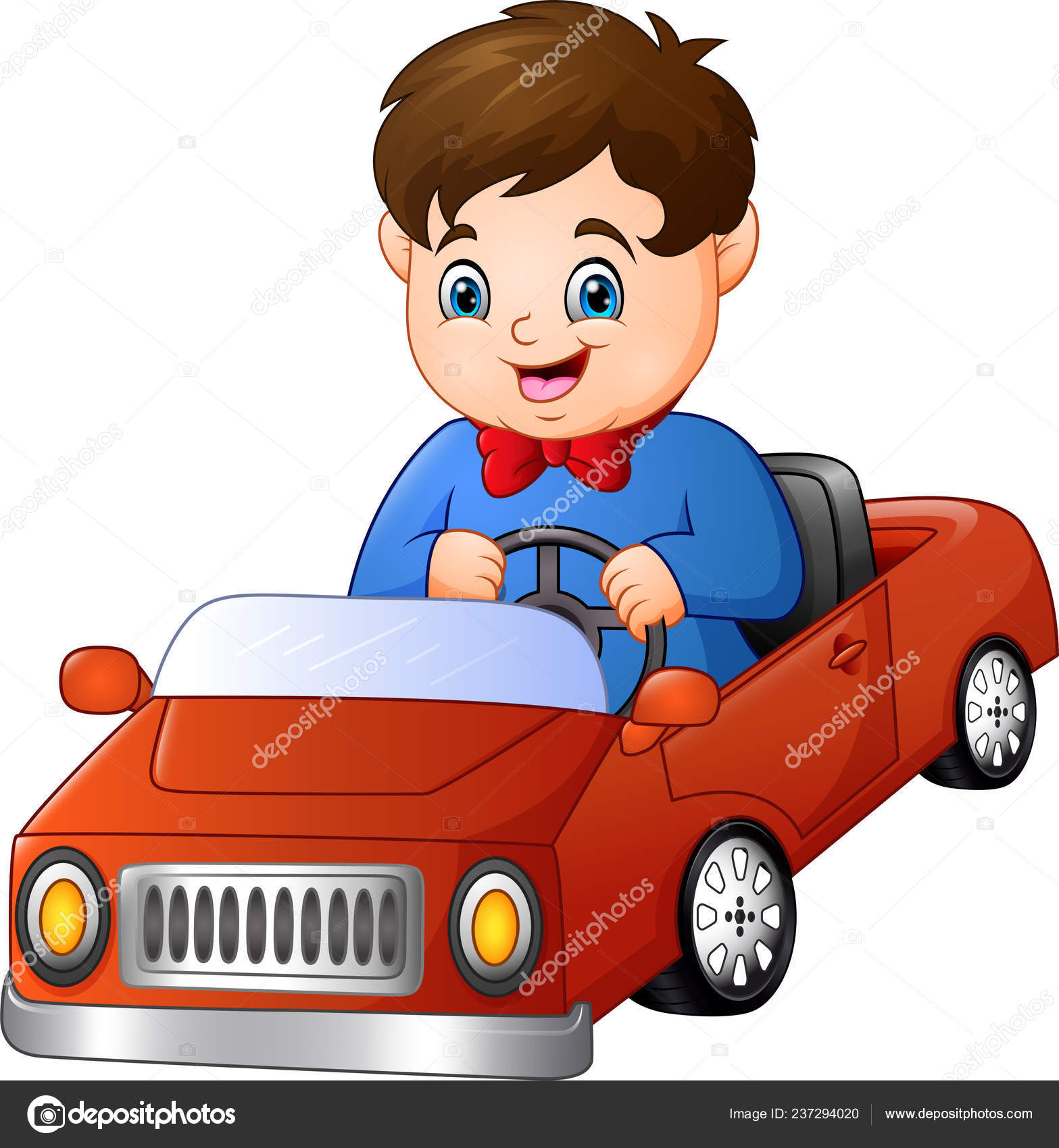 riding car