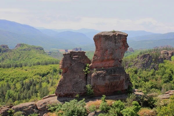 Rocks Belogradchik Rock Sculptures Situated Town Belogradchik Bulgaria Contain Groups — Stock Photo, Image