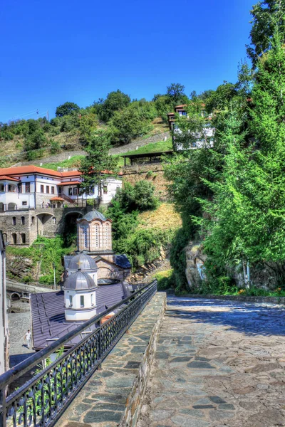 Uma Foto Mosteiro Osogovo Macedônia Visão Geral — Fotografia de Stock