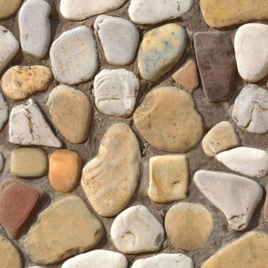 Ciment yoldan beton causeway ile tasarımcılar için soyut seamless modeli