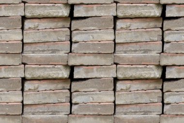 Eski bowlder ciment ile tasarımcılar için soyut seamless modeli içinde kazık engeller