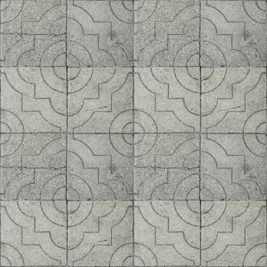 Ciment Asya süsleme ile beton causeway yoldan ile tasarımcılar için soyut seamless modeli