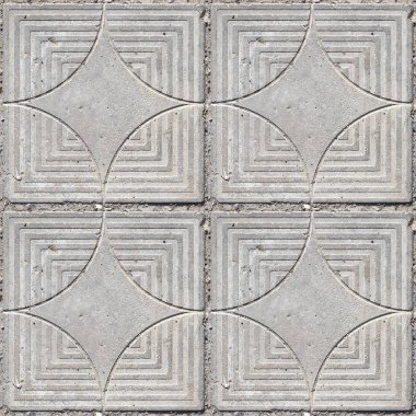 Beton causeway yol ile tasarımcılar için soyut seamless modeli