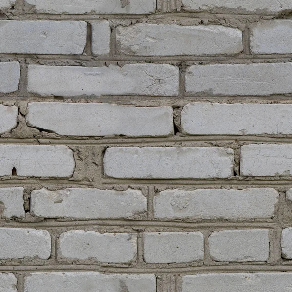 具有水泥砖和混凝土砌块的旧砌体墙设计的无缝模式 — 图库照片