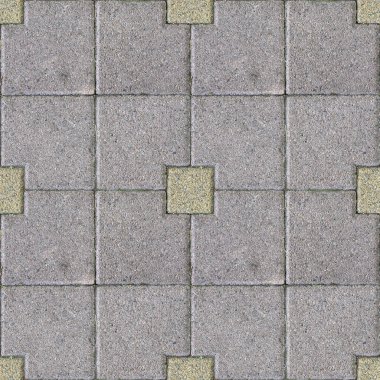 Ciment yoldan beton causeway ile tasarımcılar için soyut seamless modeli