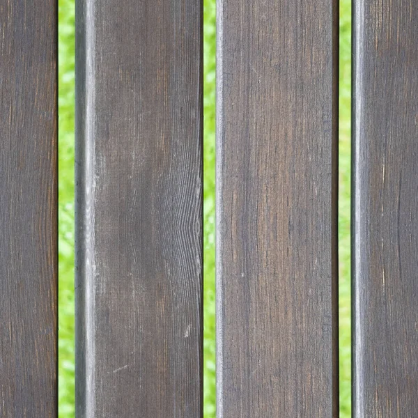 用木板和绿草设计的无缝图案 — 图库照片