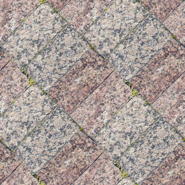 Beton causeway yol ve yeşil ot ile tasarımcılar için soyut seamless modeli