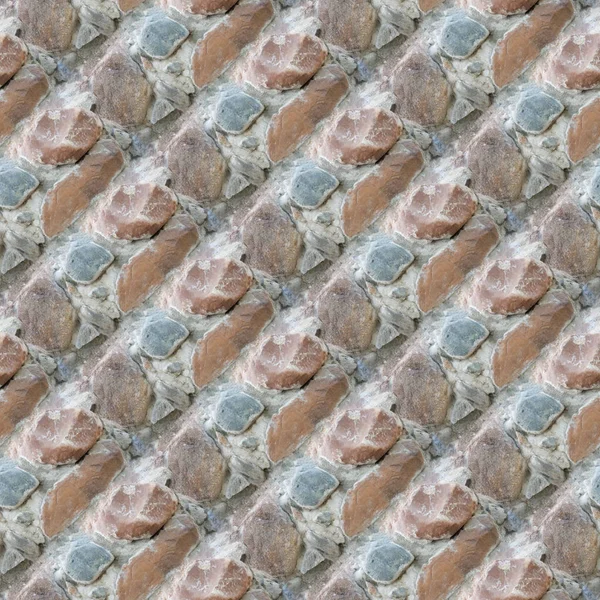 Parlak doğal taş açık beton bloklarla tasarımcılar için soyut seamless modeli