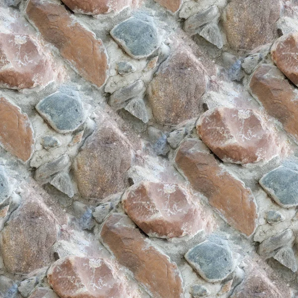 돌에서 콘크리트 블록을 디자이너에 원활한 — 스톡 사진