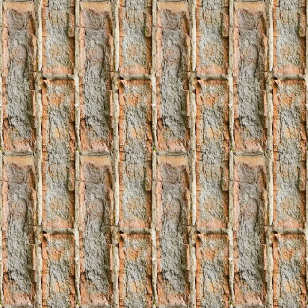 Abstract Seamless Pattern Designers Front Wall Old Concrete Blocks — Stock Photo, Image