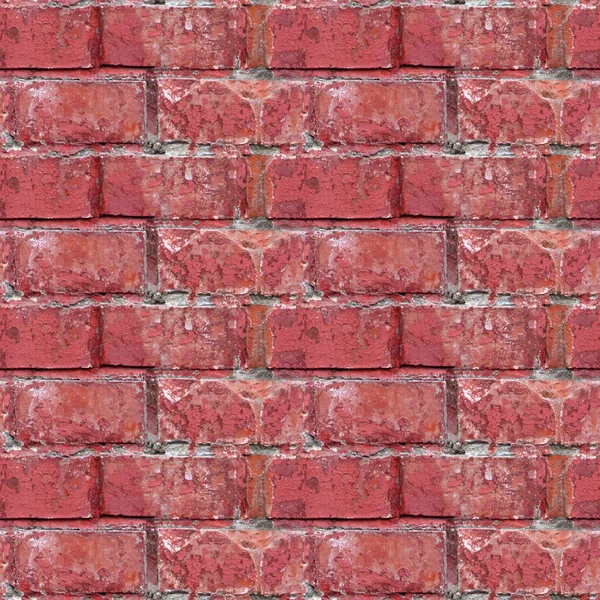 Seamles Texture Fragment Old Wall Cracked Bloks — Stock Photo, Image