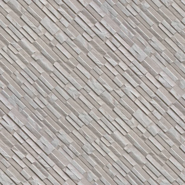 Özgün kare formu gri plastik duvar panelleri ile Seamless modeli