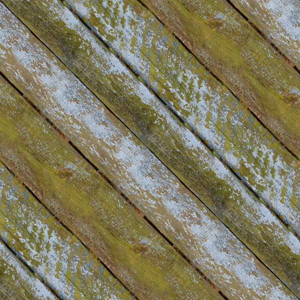 Çok eski ahşap tahta duvar tasarım ve mat boyama için moss ile Seamless modeli
