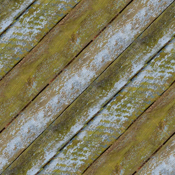 Çok eski ahşap tahta duvar tasarım ve mat boyama için moss ile Seamless modeli