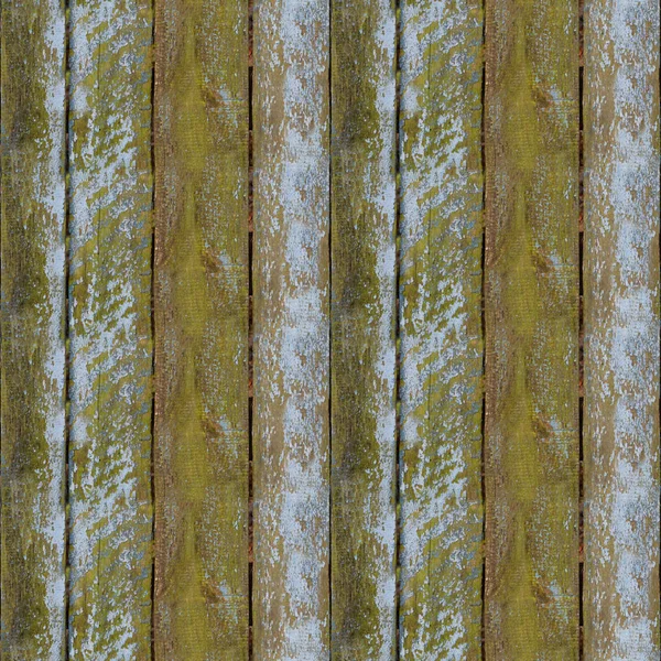 Seamless Pattern Very Old Wooden Plank Wall Moss Design Matte — Stock Photo, Image