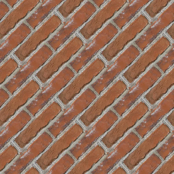 Безшовний Візерунок Фрагментом Стіни Червоної Цегли Дизайну Або Матового Живопису — стокове фото