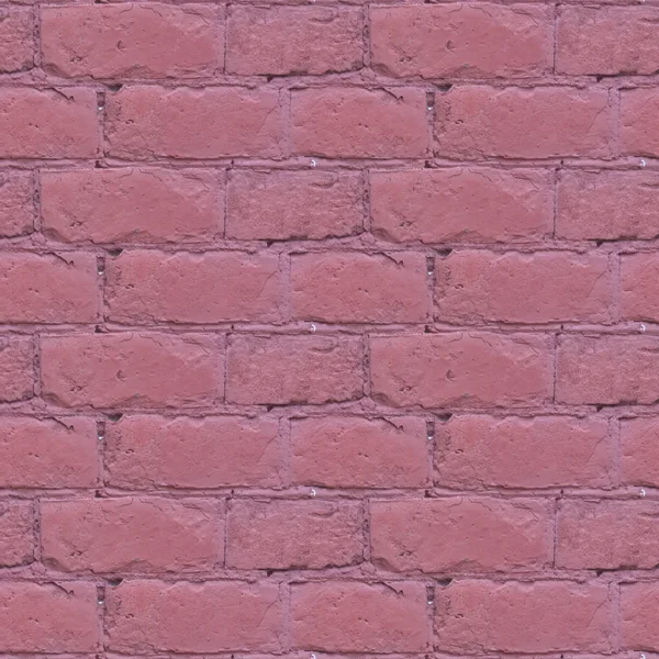 デザインやマットの絵画のためのピンクのレンガの壁の断片とのシームレスなパターン — ストック写真