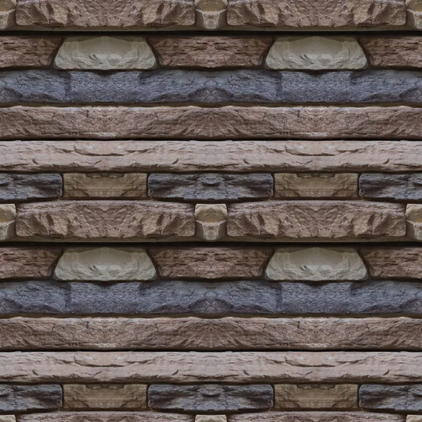 デザインやマットの絵画のための石の壁の絵画の片を使用してシームレスなパターン — ストック写真