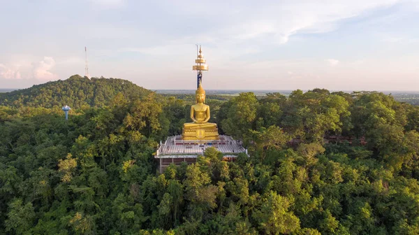 Buddha Khao Kradong Waldpark Buri Widder Thailand — Stockfoto