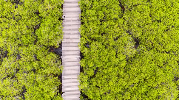 Flygvy Över Thung Prong Thong Rayong Thailand — Stockfoto