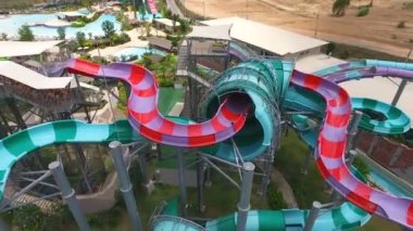 Pattaya, Tayland - 31 Mart 2017: Ramayana Su Parkı, Tayland 'da Yeni Eğlence. Park en yüksek uluslararası standartlara sahip ve sadece birinci sınıf ekipman kullanıyor..