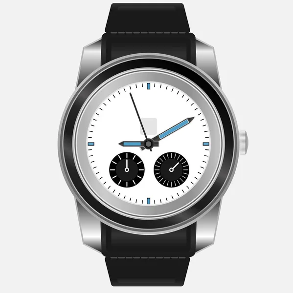 Reloj Muñeca Victona Ilustración Relojes Accesorios — Vector de stock