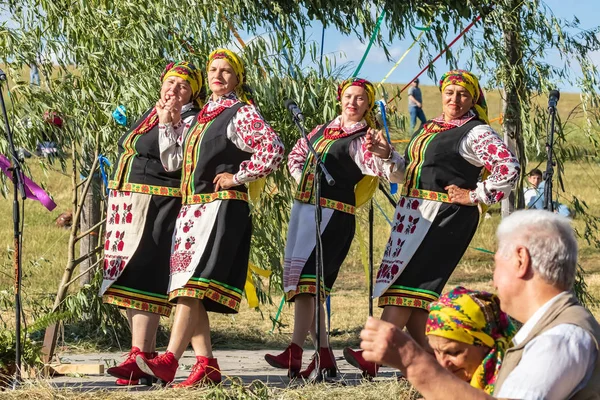 Kiev Ucrânia Julho 2019 Tradicional Feriado Eslavo Anual Ivan Kupala — Fotografia de Stock