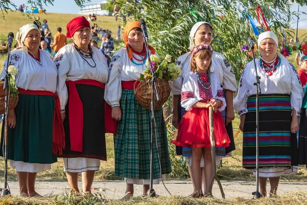 Киев Украина Июля 2019 Года Традиционный Ежегодный Славянский Праздник Ивана — стоковое фото