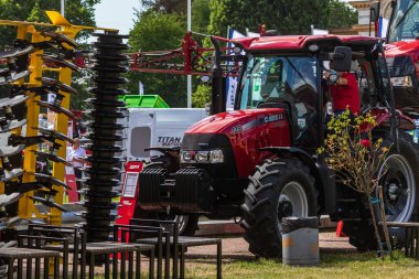 Kyiv, Ukrayna - 12 Ağustos 2020: Uluslararası tarım endüstrisi sergisi 