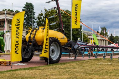 Kyiv, Ukrayna - 12 Ağustos 2020: Uluslararası tarım endüstrisi sergisi 