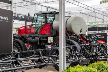 Kyiv, Ukrayna - 12 Ağustos 2020: Uluslararası tarım endüstrisi sergisi 