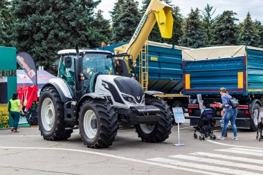 Kyiv, Ukrayna - 12 Ağustos 2020: Uluslararası tarım endüstrisi sergisi 