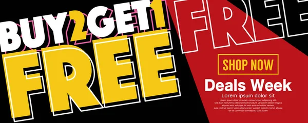 Comprar Get Free Campaign Promoção Venda Banner Drive Sales Concept — Vetor de Stock