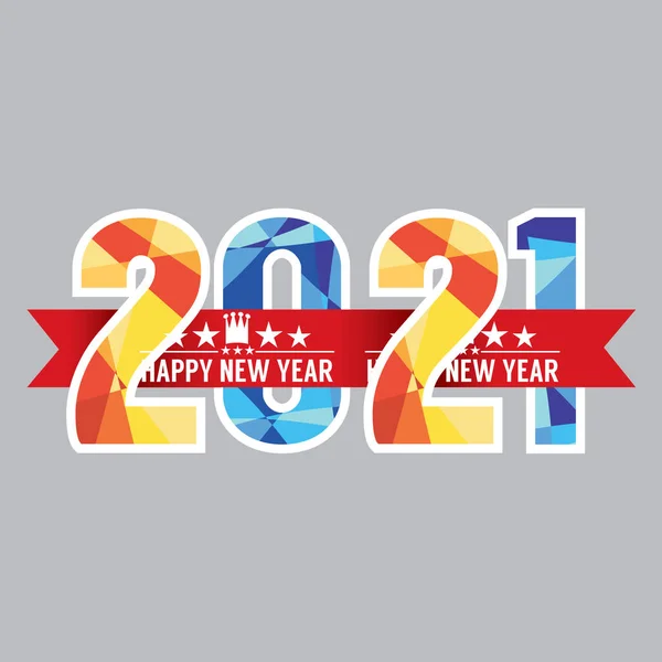 2021 Etiket Badge Vector Illustratie — Stockvector