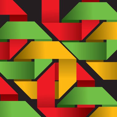 Soyut Dokuma Meydanı Kusursuz Desensiz Arkaplan Vektör İllüstrasyonu.