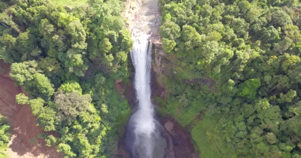 Tat Khot Waterfall Une Des Cascades Laos Méridional — Video