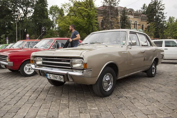 Sofia Bulgaria Maggio 2018 Sfilata Retrò Vecchia Auto Retrò Vintage — Foto Stock