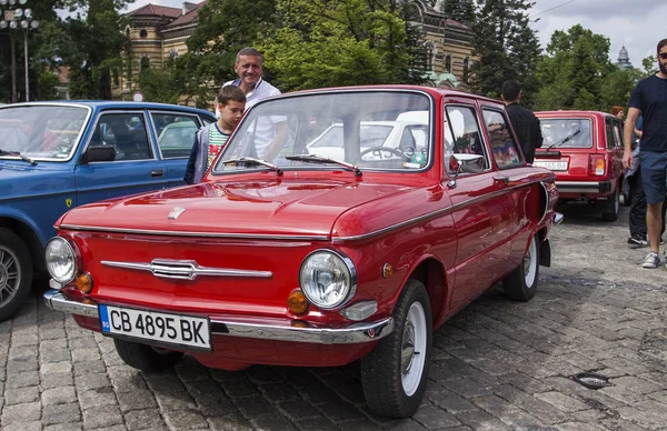 Sofia Bulgaria May 2018 Retro Parade Old Retro Vintage Car — Stock Photo, Image