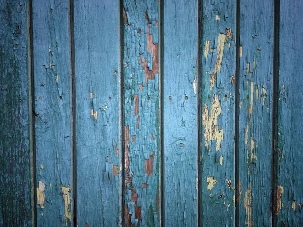 Antigua Pared Madera Pintada Textura Fondo Cerca Vieja Madera — Foto de Stock