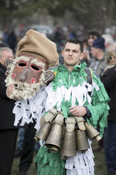 Maskenfest in Zemen, Bulgarien. — Stockfoto