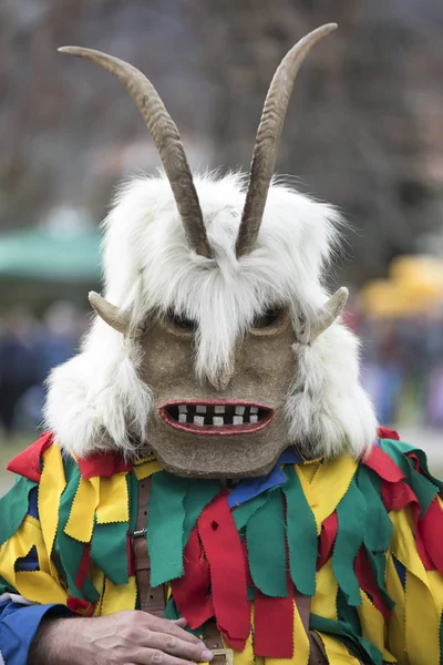Zemen, Bulgaristan 'da Masquerade Festivali. — Stok fotoğraf