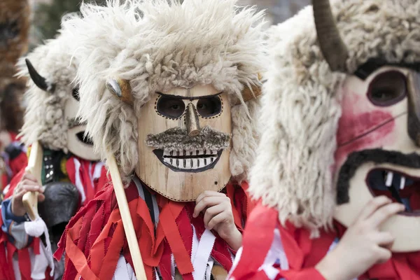 Masquerade festival in Zemen, Bulgaria. — Stock Photo, Image