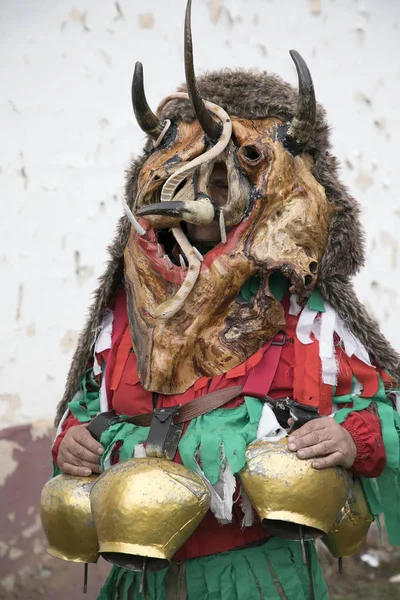 Masquerade festival in Zemen, Bulgaria. — Stock Photo, Image