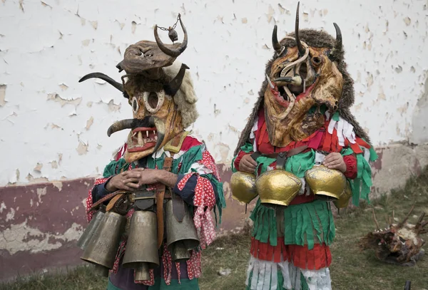 Masquerade festival in Zemen, Bulgaria. — Stock Photo, Image